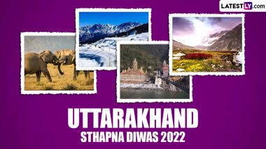 Uttarakhand Sthapna Diwas 2022 Greetings & Photos: Netizens Share State Foundation Day Wishes, Quotes and Messages To Celebrate the Beauty of the North Indian State