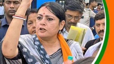 BJP MLA Agnimitra Paul Says ‘December Will Be Game Changer for West Bengal Politics’; Claims Around 30 TMC Legislators in Contact With Saffron Party