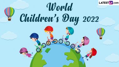 World Children’s Day 2022 Date & Theme: Know History and Significance of the Celebrations Around Universal Children’s Day