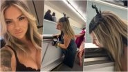 OnlyFans & TikTok Star Jamie-Lee Mccabe's Viral Video of Her Licking an Escalator Handrail Leaves Fans Disgusted!
