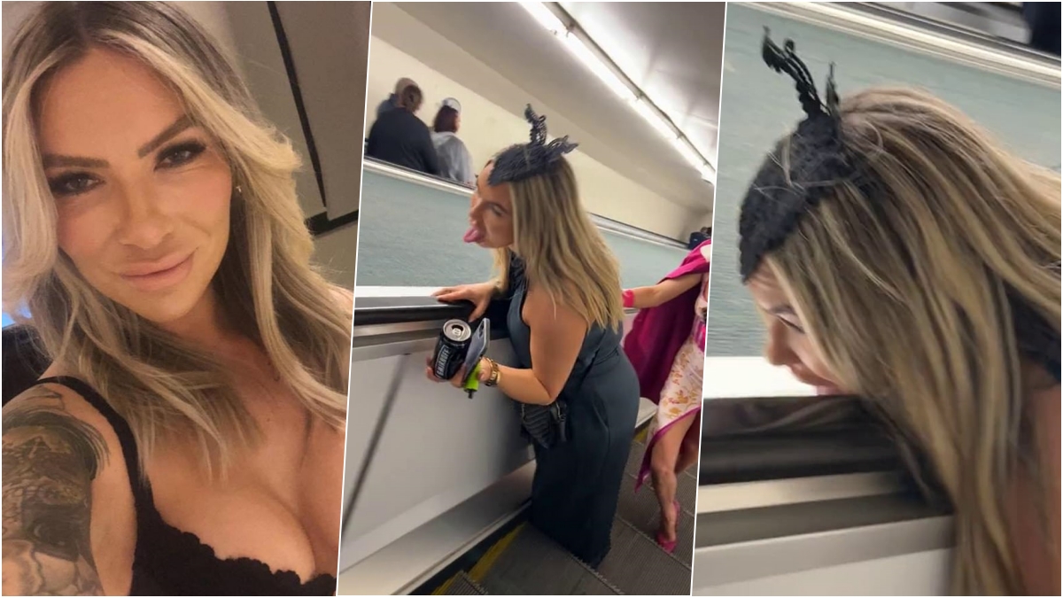 Kashmiri Video Bp Bp Video Bp - OnlyFans & TikTok Star Jamie-Lee Mccabe's Viral Video of Her Licking an  Escalator Handrail Leaves Fans Disgusted! | ðŸ‘ LatestLY