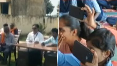 Mobile Phone Banned: Maharashtra's Bansi Gram Panchayat Bans Use of Smartphones for Under 18 Boys and Girls (Watch Video)