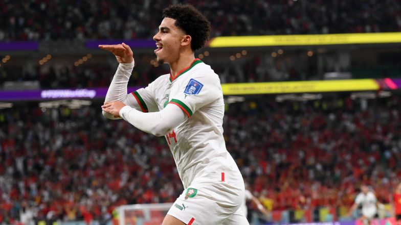 Belgium 0–2 Morocco, FIFA World Cup 2022: Atlas Lions Pull Off Sensational Victory in Group F (Watch Goal Video Highlights)