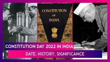 Constitution Day 2022 In India: Date, History, Significance Of The Indian Samvidhan Divas