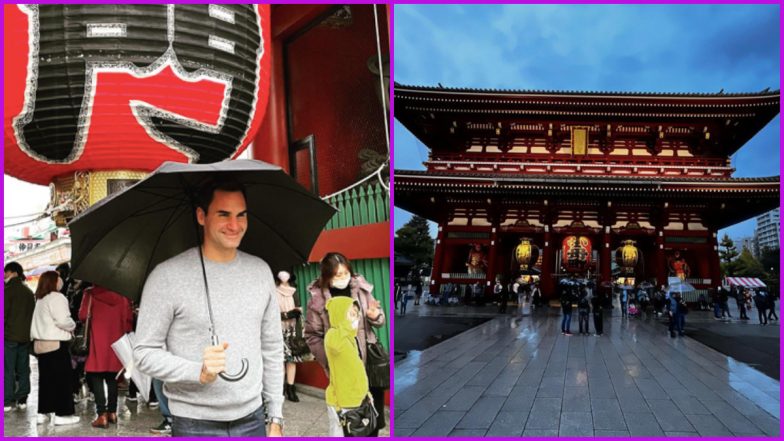 Roger Federer Sums up his Tokyo Trip, Writes 'Loved Spending Time in Such a Special Place' in his Instagram Post (See Pics)