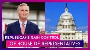 Republicans Gain Control Of The House Of Representatives; US President Joe Biden Congratulates Kevin McCarthy