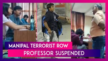 ‘26/11 Is Not Funny, Sir’ – Manipal Student Hits Back At Teacher For ‘Kasab’ Remark; Professor Suspended