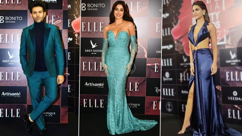 Elle Awards 2022: Kartik Aaryan, Deepika Padukone, Kriti Sanon, Janhvi Kapoor and More - Check Out Celebrities Who Graced the Event! (View Pics)