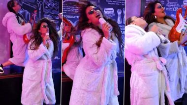 Priyanka Chopra Shakes a Leg to Mithun Chakraborty's 'Ye Raat Mein Jo Maza Hai' in a Bathrobe (Watch Video)