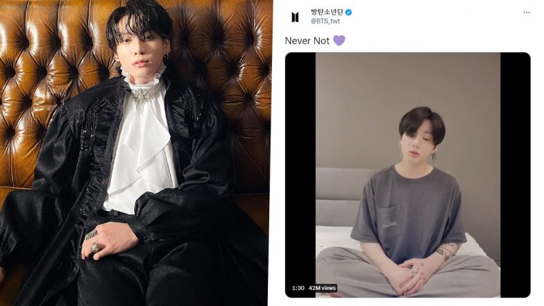 BTS Jungook's Legendary Tweet! Golden Maknae Singing 'Never Not' in Viral Video Has Become 'Twitter’s Greatest Hits in 16 Years'