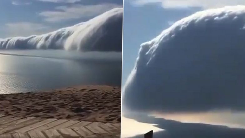 Alien Arrival on Earth? Old Video Showing Huge Cluster of Clouds Rolling Over Michigan Lake Goes Viral, Leaves Internet Spellbound