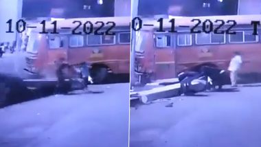 Maharashtra Shocker: 11-Year-Old Boy Dies, One Injured After Compound Wall of Bus Depot Falls on Them in Palghar (Watch Video)