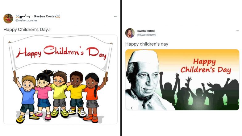 Children’s Day 2022 Images & Wishes: Netizens Celebrate 14 November By Sharing Quotes, HD Wallpapers of Pandit Jawaharlal Nehru and Greetings of The Annual Occasion on Twitter  | ???????? LatestLY