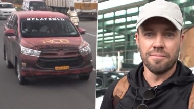 AB de Villiers Returns to Royal Challengers Bangalore Ahead of IPL 2023 (Watch Video)