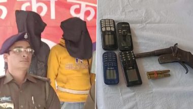 Jharkhand: Three People’s Liberation Front of India Members Arrested in Gumla; Arms and Ammunition, Mobile Phones Recovered (See Pics)