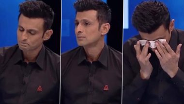 Here’s Why Shoaib Malik was Seen Crying on Live TV Amidst Divorce Rumours with Sania Mirza (Watch Video)