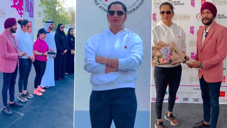 Sania Mirza Attends Dubai Women's Run 2022, Posts Video on Instagram