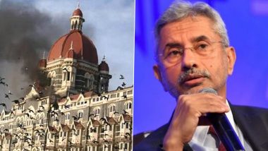 Mumbai 26/11 Terror Attack: ‘Terrorism Threatens Humanity, Planners of Attack Must Be Brought to Justice,’ Says EAM S Jaishankar (Video)