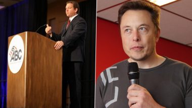 US Presidential Elections 2024: Elon Musk Says He Will Back Donald Trump Rival Ron DeSantis if He Runs for President