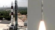 ISRO&rsquo;s PSLV Rocket Lifts Off With Indo French Satellite EOS 6 and Eight Nanosatellites From Andhra Pradesh Port (See Pics and Video)