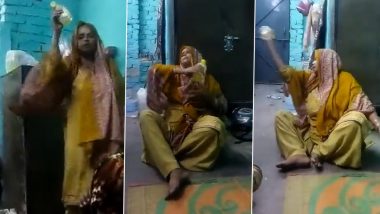 UP Shocker: Woman Sprinkles Acid Mistaken for Water on Girls Dancing at Haldi Ceremony in Kanpur (Watch Video)