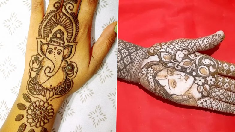 Simple Mehndi Designs for Dev Uthani Ekadashi 2022: New Mehandi Patterns To Apply on Hands for Prabodhini Ekadashi Vrat and Tulsi Vivah (Watch Tutorial Videos)