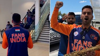 Fans Welcome Virat Kohli and Team India With Special Songs At Adelaide Airport Ahead of T20 World Cup 2022 Clash Against England (Watch Video)