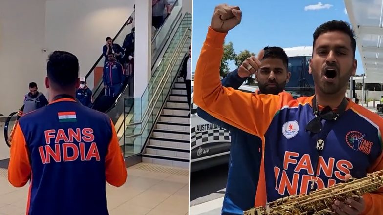 Fans Welcome Virat Kohli and Team India With Special Songs At Adelaide Airport Ahead of T20 World Cup 2022 Clash Against England (Watch Video)