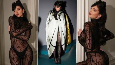 Kylie Jenner’s Pictures in a Sheer Bodycon Outfit Is Sure To Leave You Drooling! (View Pics)