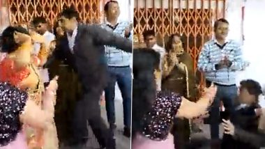 Varanasi Shocker: Man Suddenly Collapses While Dancing in Nephew's Wedding, Dies (Watch Video)