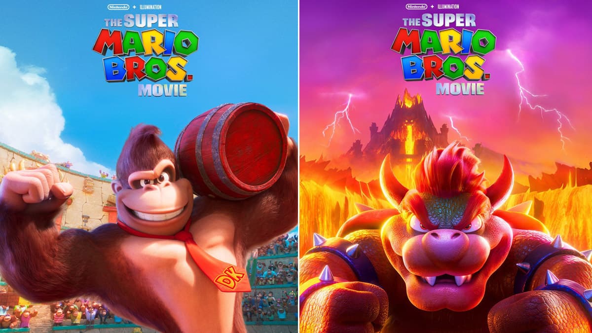 Supper Mario Broth - Artwork of Donkey Kong and Mario, drawn by