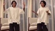 Run BTS Challenge Nailed By Jungkook! Watch Video of Kookie Showcasing His Cute Dancing Skills Reportedly From Qatar Hotel