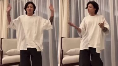 Run BTS Challenge Nailed By Jungkook! Watch Video of Kookie Showcasing His Cute Dancing Skills Reportedly From Qatar Hotel