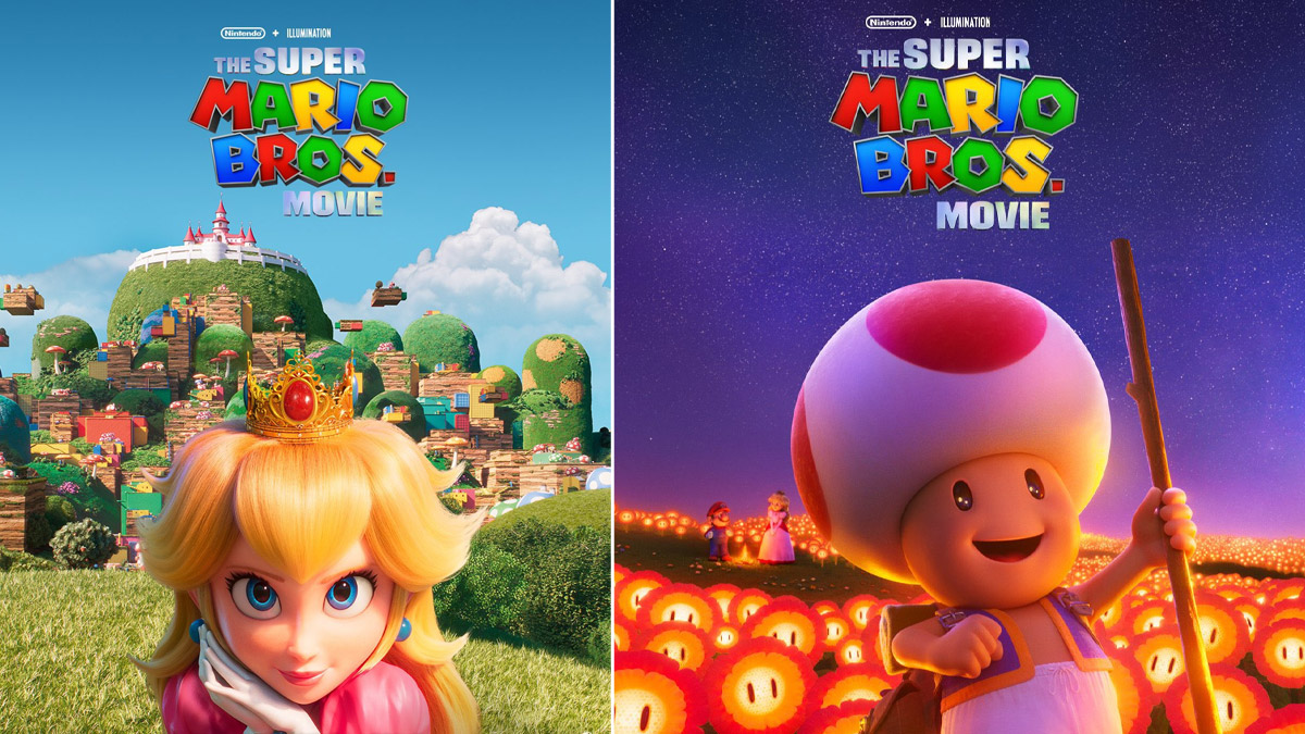 7 Super Mario MOVIE Posters for Peach, Bowser & More Released Online