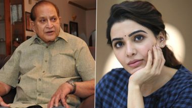 RIP Superstar Krishna: Samantha Ruth Prabhu Condoles the Demise of the Veteran Actor, Tweets ‘You Will Live Forever in Our Memories’
