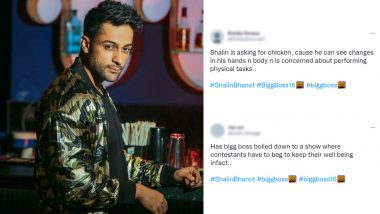 Bigg Boss 16: Netizens Come Out in Support of Shalin Bhanot; Slam Makers for Making Contestants Beg for Food! (View Tweets)