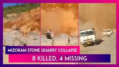 Mizoram Stone Quarry Collapse: Eight Bihar Labourers Killed, Four Missing; Search And Rescue Operations Underway