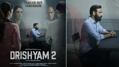Drishyam 2 Full Movie in HD Leaked on Torrent Sites & Telegram Channels for Free Download and Watch Online; Ajay Devgn - Tabu's Film Is the Latest Victim of Piracy?