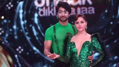 Jhalak Dikhhla Jaa 10: Rubina Dilaik and Her Choreographer Sanam Bring Back 90s Rain Dance Bollywood Magic