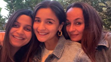 Preggers Alia Bhatt Shares a Cuddly Pic Featuring Mom Soni Razdan and Sister Shaheen Bhatt!