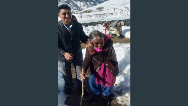 Himachal Pradesh Assembly Elections 2022: Dolma, 83-Year-Old Woman, Walks 14 km in Snow To Cast Vote in Chamba