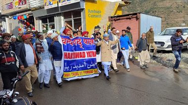 Jammu and Kashmir: Pahari Tribe Takes Out ‘Dhanyawad Yatra’ To Thank Centre for Their Inclusion in ST List