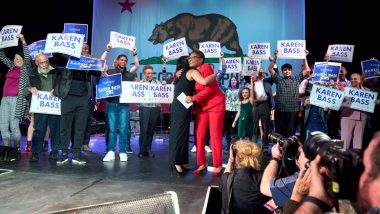 Karen Bass Elected As Los Angeles Mayor, Becomes First Black Woman To Win Post