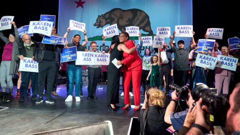 Karen Bass Elected As Los Angeles Mayor, Becomes First Black Woman To Win Post
