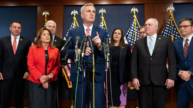 Republicans Gain Control of US House of Representatives After Four Years; President Joe Biden Sends Congratulatory Message (Watch Video)