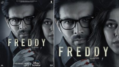 Freddy Poster Release: Kartik Aaryan Introduces His Obsession in the Film! (View Pic)