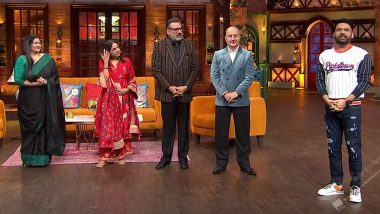 The Kapil Sharma Show: Anupam Kher, Neena Gupta, Boman Irani Promote Their Upcoming Film Uunchai! (Watch Video)