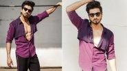 Faisal Shaikh Aka Mr Faisu Looks All This Dapper As He Flaunts His Abs in a Patchwork Shirt! (View Pics)