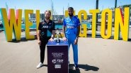 How to Watch IND vs NZ 1st T20I 2022 Live Streaming Online? Get Free Telecast Details of India vs New Zealand Cricket Match With Time in IST