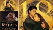 Veer Zaara Turns 18: Preity Zinta Pens Heartfelt Note About Her Iconic Romantic Drama With Shah Rukh Khan